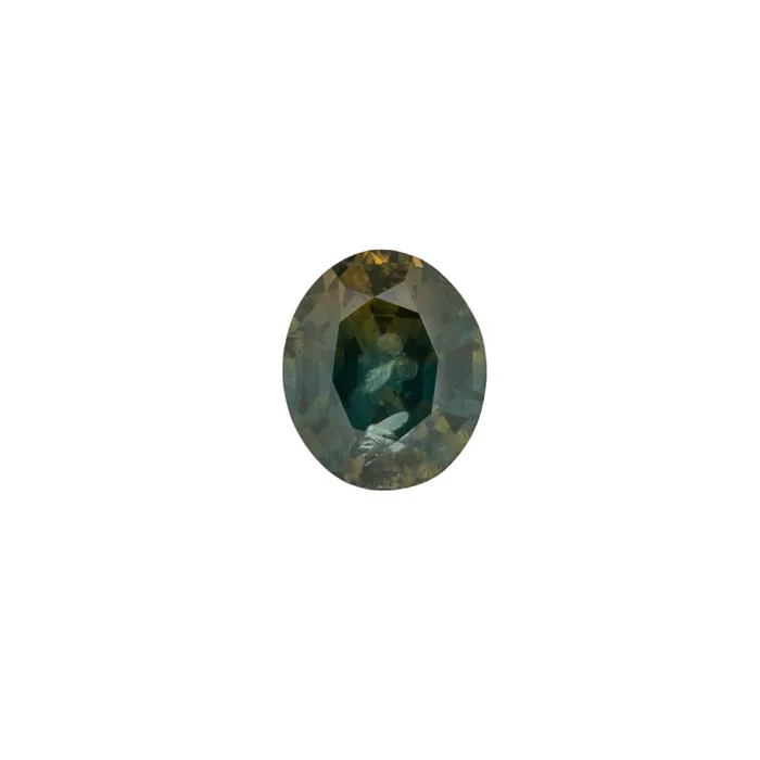 16ct Oval Cut Parti Blue Green Brown Montana Sapphire SO458 Envero Jewelry Rings
