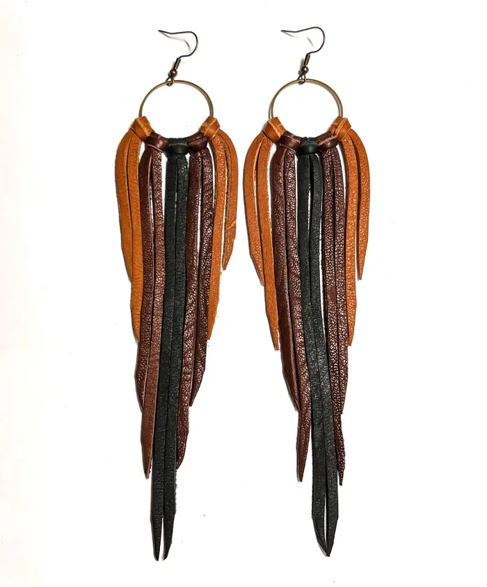 Ellison James Designs Earrings MONTANA FRINGE EARRINGS