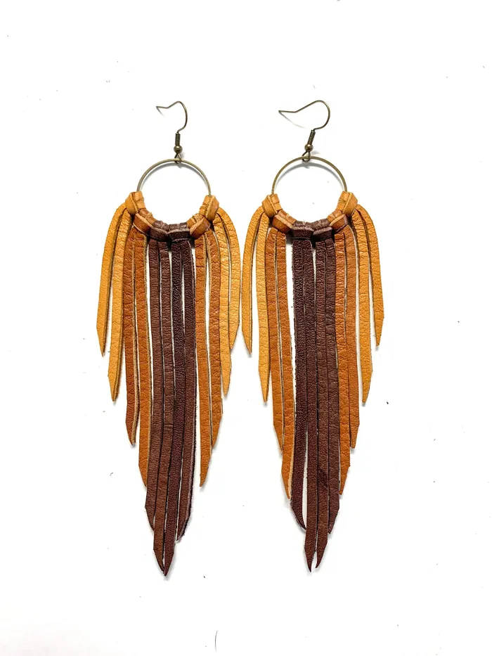 Ellison James Designs Earrings MONTANA FRINGE EARRINGS