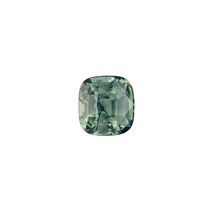 Envero Jewelry Rings 192ct Cushion Cut Teal Blue Madagascar Sapphire SF478