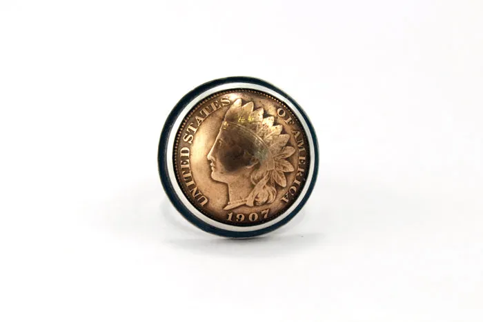 HeidiJHale Rings Indian Head Penny Ring