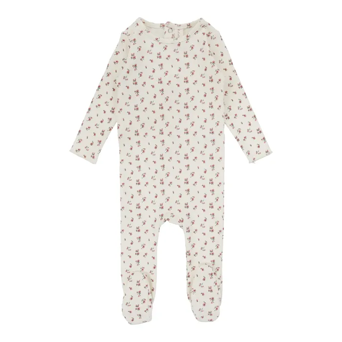 Lilette Vintage Floral Footie Cream Lilette Rings