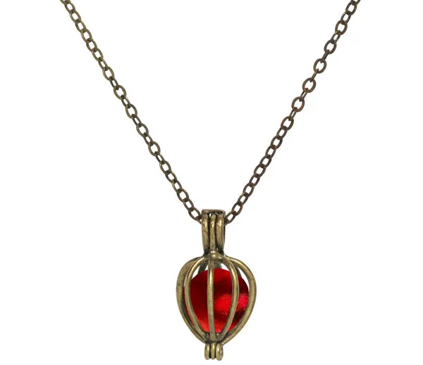 Necklaces Bottled Up Brass Drop Necklace
