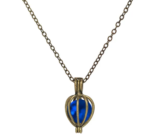 Necklaces Bottled Up Brass Drop Necklace