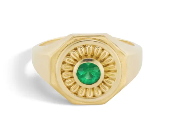 Orly Marcel Rings Mandala Signet Ring