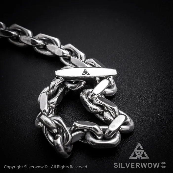 Bracelets TBar Toggle Chain Bracelet silverwow
