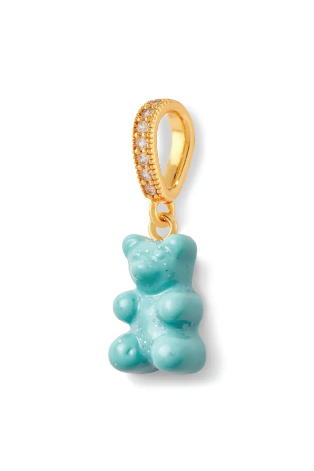 Crystal Haze Jewelry Nostalgia bear Pave connector Baby Shark Necklaces