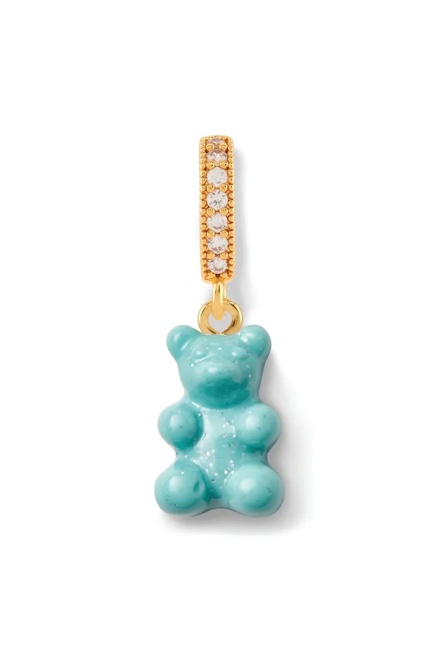 Crystal Haze Jewelry Nostalgia bear Pave connector Baby Shark Necklaces