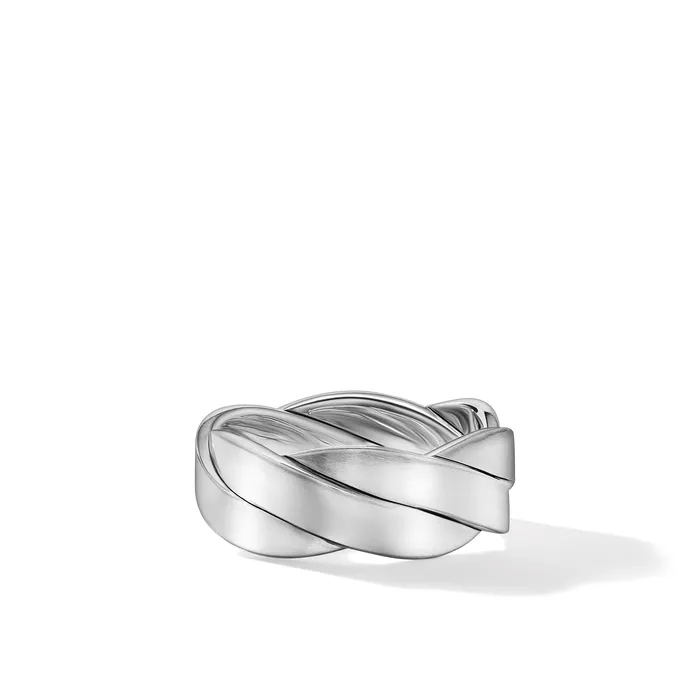 David Yurman DY Helios Band Ring in Sterling Silver 9mm Rings