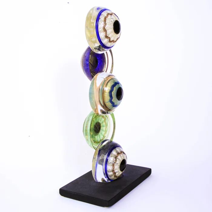 Earrings Barbaro Alessandro Prying look Murano Glass