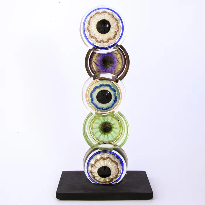 Earrings Barbaro Alessandro Prying look Murano Glass