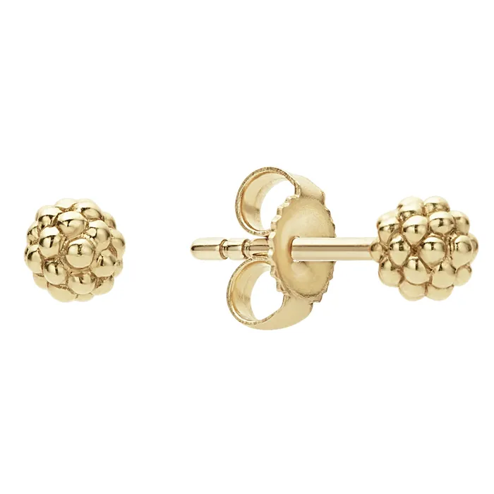 Earrings LAGOS Signature Caviar 18K Gold Caviar Stud Earrings