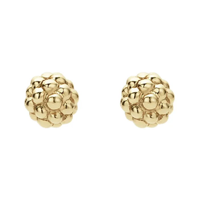 Earrings LAGOS Signature Caviar 18K Gold Caviar Stud Earrings