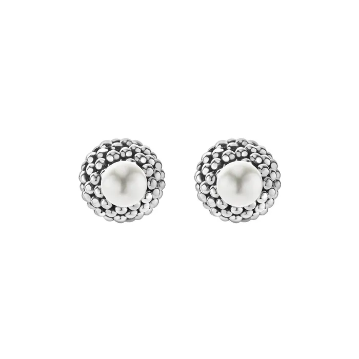 Earrings Signature Caviar Pearl FrontBack Earrings LAGOS