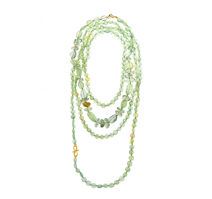 Nava Zahavi Necklaces Nava Zahavi Prehnite Elegance Necklace