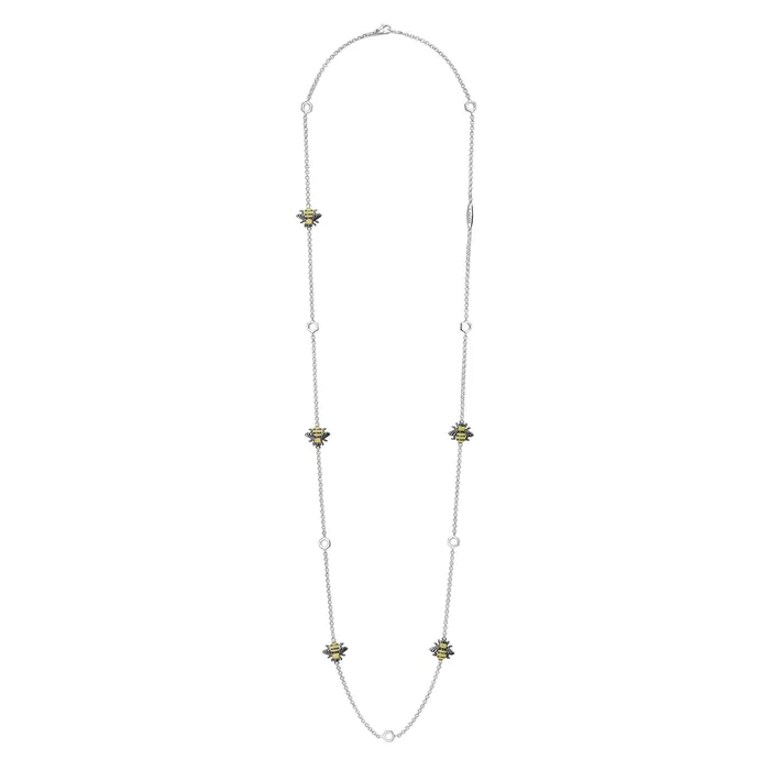 Rare Wonders Five Station Honeybee Necklace LAGOS Necklaces