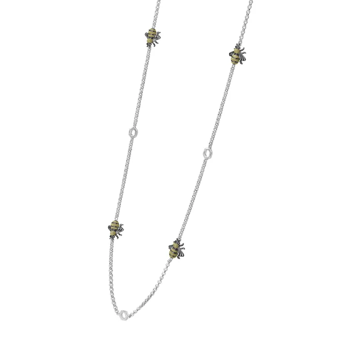 Rare Wonders Five Station Honeybee Necklace LAGOS Necklaces