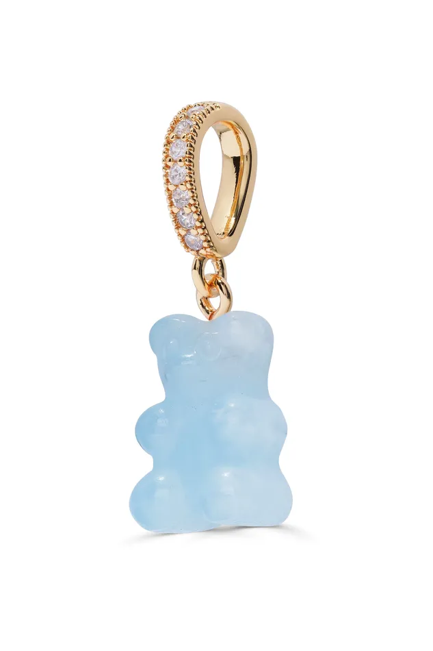 Rings Crystal Haze Jewelry Crystal Nostalgia Bear Pave Connector Aquamarine