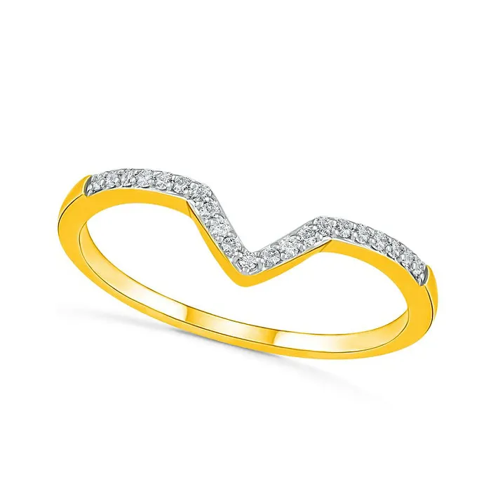 033 CT TW Composite Natural Diamond Marquise Frame Sunburst Bridal Engagement Ring Set in Solid 10K Yellow Gold Goldia Rings