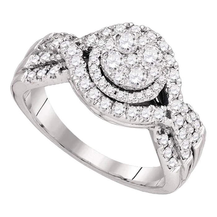 1 CTWDiamond FASHION BRIDAL RING gndatlanta Rings