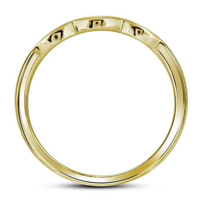 10k Yellow Gold Round Diamond Halo Bridal Wedding Ring Set 14 Cttw gndatlanta Rings