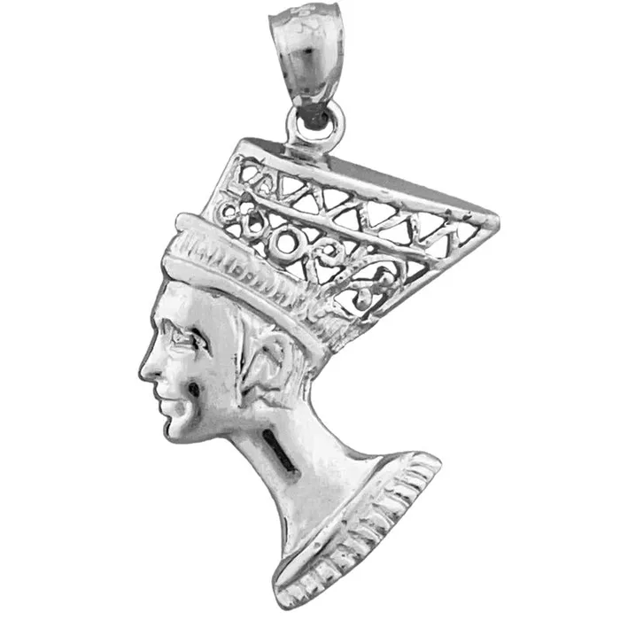 14K Gold Filigree Queen Nefertiti Pendant Goldia PreStyled Sets