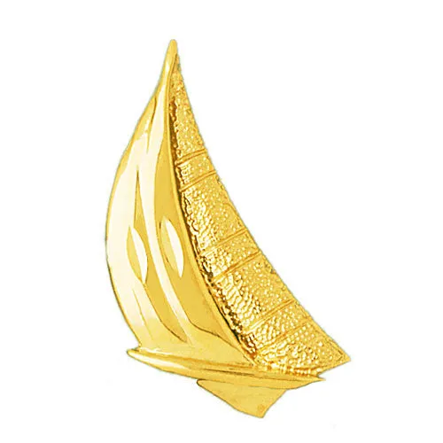 14K Gold Sailing Sailboat Pendant Slide Goldia PreStyled Sets