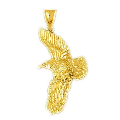 14K Gold Soaring Eagle Pendant Goldia PreStyled Sets