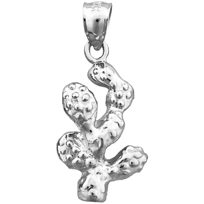 14K Gold Western Cactus Charm Goldia Charm Necklaces