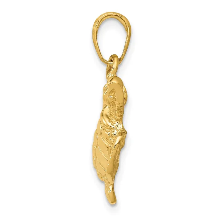 14k Yellow Gold Sea Turtle Pendant Goldia PreStyled Sets