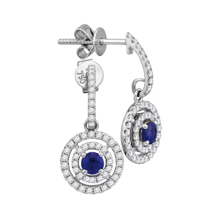 38CTWDiamond 38CTSAPP EARRING gndatlanta Earrings