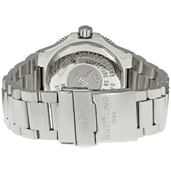 Bracelets JMS always Original Breitling SuperOcean GMT Black Dial Automatic Stainless Steel Mens Watch A3238011BA38SS