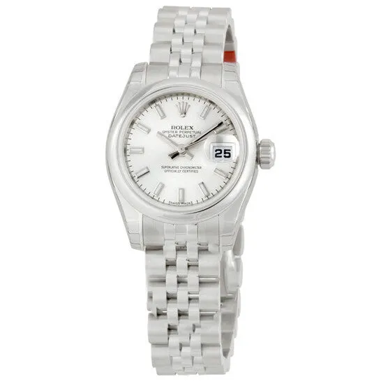 Bracelets Original Rolex Lady Datejust 26 Silver Dial Stainless Steel Jubilee Bracelet Automatic Watch 179160SSJ JMS always