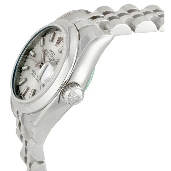 Bracelets Original Rolex Lady Datejust 26 Silver Dial Stainless Steel Jubilee Bracelet Automatic Watch 179160SSJ JMS always