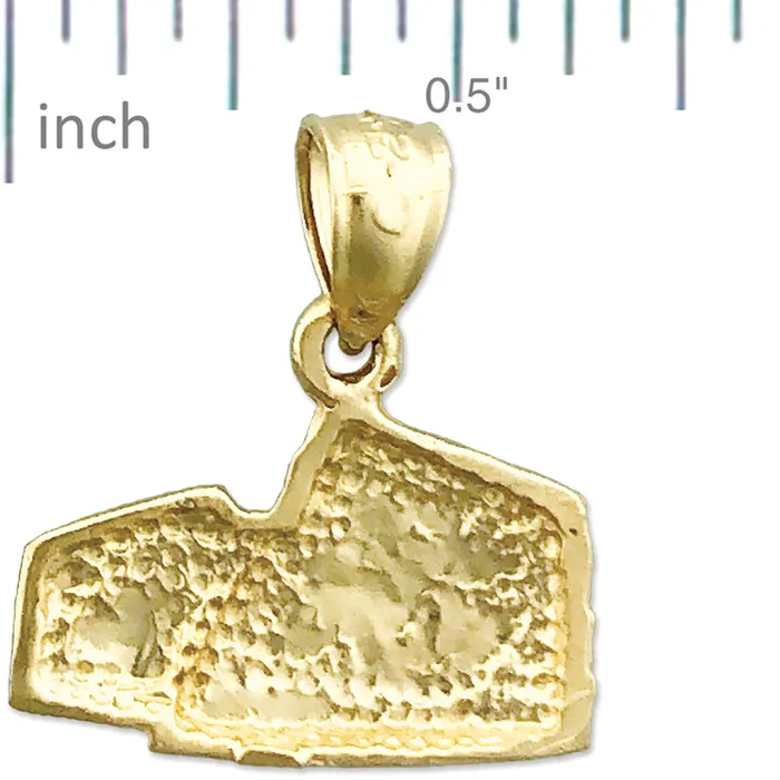 Charm Necklaces Goldia 14K Gold Roman Coliseum Italy Charm