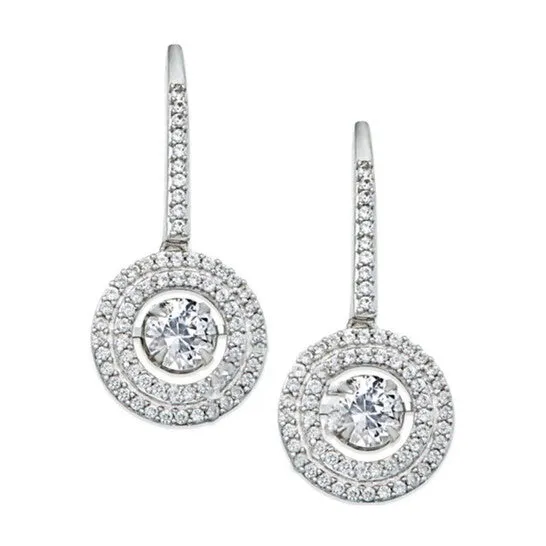 Earrings JMS always Original Diamond Muse 171 cttw 14KT White Gold Diamond Earrings for Women