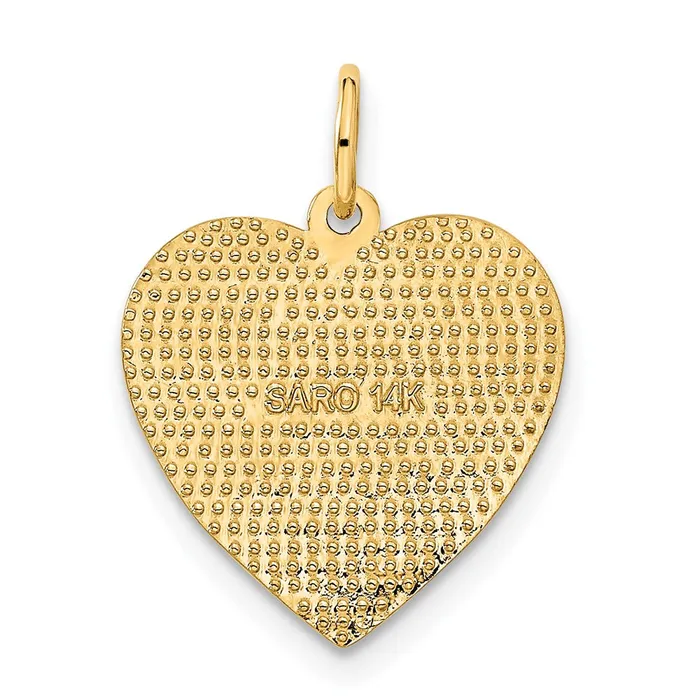 Goldia Charm Necklaces 14k Yellow Gold DADDYS LITTLE GIRL Charm