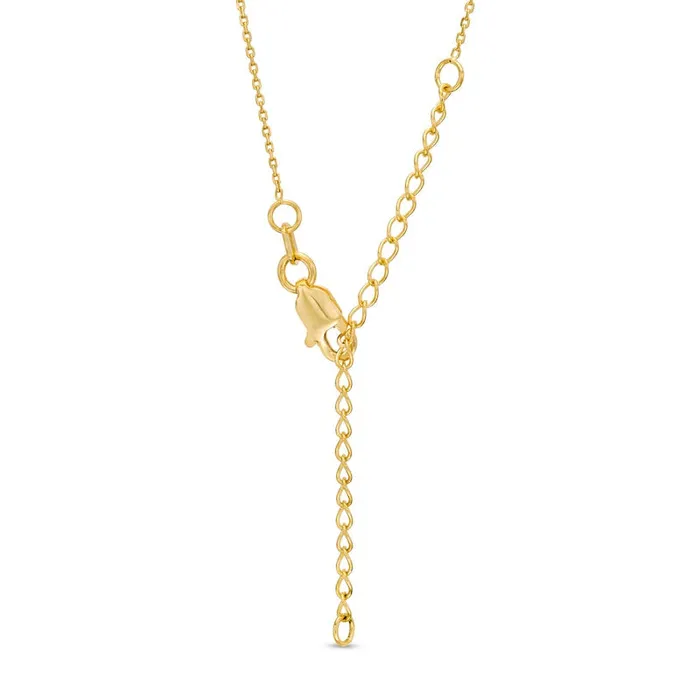 Goldia Necklaces Small Bead Cross Necklace in 14K Gold Goldia Necklaces Small Bead Cross Necklace in 14K Gold