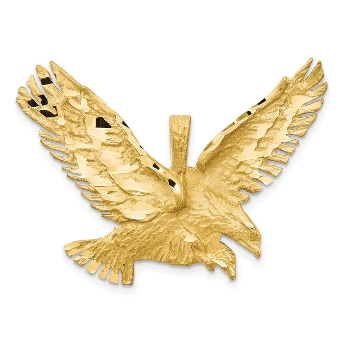 Goldia PreStyled Sets 14k Yellow Gold Eagle Pendant