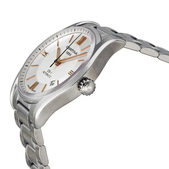 JMS always Bracelets Original Certina DS 1 Automatic Silver Dial Stainless Steel Mens Watch C0064071103801