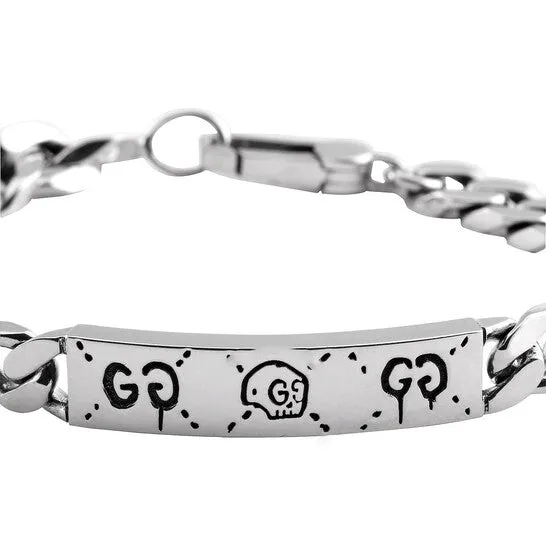 JMS always Bracelets Original Gucci Silver Ghost Chain Bracelet