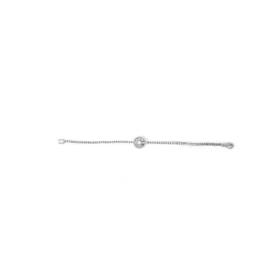 JMS always Bracelets Original Haus of Brilliance 14K White Gold 2 12 Cttw Diamond 7 Classic Tennis Bracelet with Medallion Station HI Color I1I2 Clarity