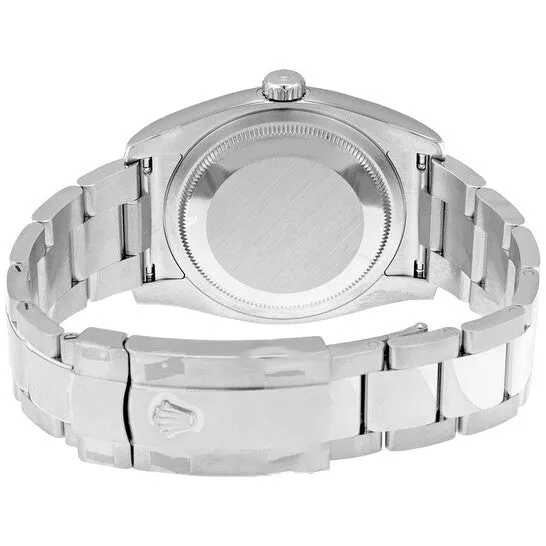 JMS always Bracelets Original Rolex Datejust 36 Silver floral Dial Stainless Steel Oyster Bracelet Automatic Ladies Watch 116200SFAO