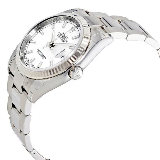 JMS always Bracelets Original Rolex Oyster Perpetual 36 mm White Dial Stainless Steel Bracelet Automatic Mens Watch 116234WSO
