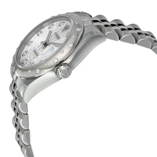 JMS always Bracelets Original Rolex Oyster Perpetual Datejust 31 Silver Dial Stainless Steel Jubilee Bracelet Automatic Ladies Watch 178344SJDJ
