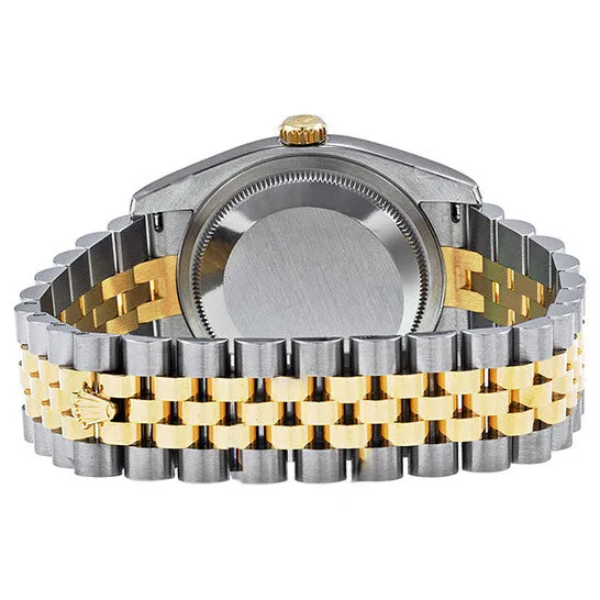 JMS always Bracelets Original Rolex Oyster Perpetual Datejust 36 White Dial Stainless Steel and 18K Yellow Gold Jubilee Bracelet Automatic Mens Watch 116233WSJ JMS always Bracelets Original Rolex Oyster Perpetual Datejust 36 White Dial Stainless Steel and 18K Yellow Gold Jubilee Bracelet Automatic Mens Watch 116233WSJ