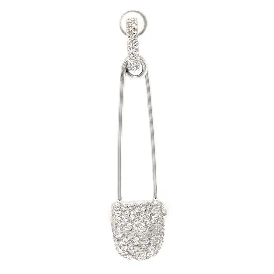 JMS always Earrings Original APM Monaco Ladies Single Long Safety Pin Earring