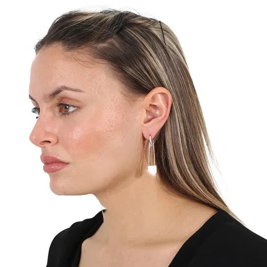 JMS always Earrings Original APM Monaco Ladies Single Long Safety Pin Earring