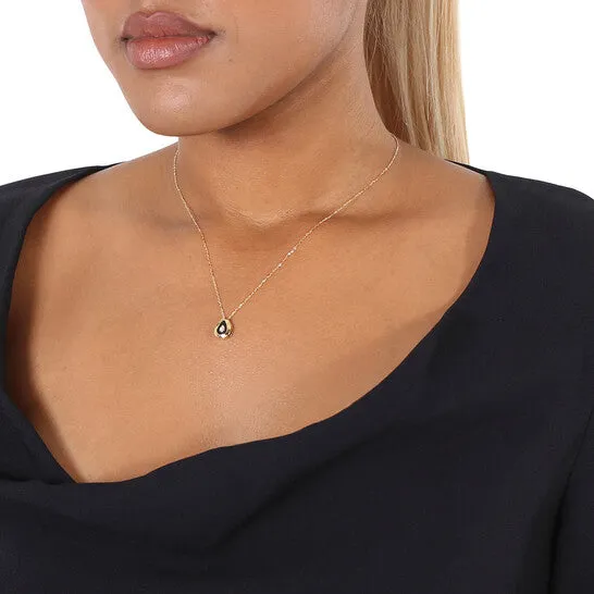 JMS always Necklaces Original Picasso And Co Ladies 18k Yellow Gold 005 Ct Pear Cut Diamond Pendant