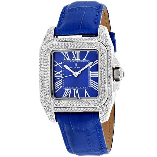 JMS always Original Christian Van Sant Radieuse Quartz Blue Dial Ladies Watch CV4421 Watches